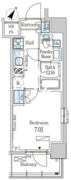 パークアクシス大塚ガーデンスクエア 706 間取り図