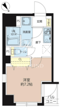 レオーネ東日本橋駅前2 501 間取り図