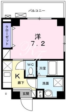 ヴァリヴィラージュ 204 間取り図