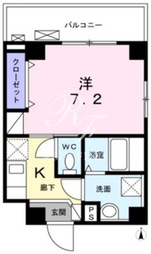 ヴァリヴィラージュ 304 間取り図