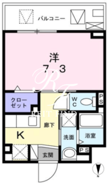 ヴァリヴィラージュ 603 間取り図