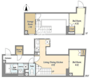 コンフォリア本駒込一丁目 102 間取り図