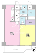 プリミエール中落合 401 間取り図