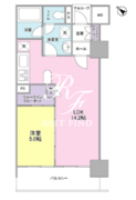 ラサンテ五反田 1505 間取り図