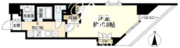 スタイリオ旗の台2 701 間取り図