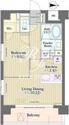 ＡＴＧ　Ｐａｒｋ　東品川 305 間取り図