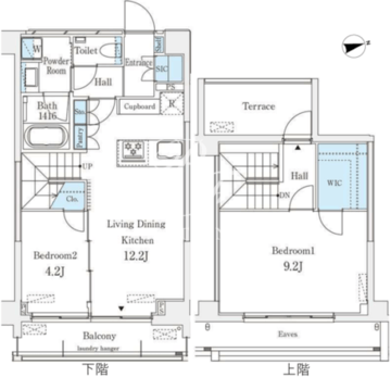 THE VERLUX TAKANAWA 503 間取り図