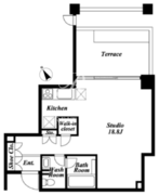 クイズ広尾 601 間取り図