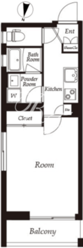 THE CLASS EXCLUSIVE RESIDENCE 304 間取り図