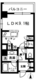 レジディア中落合 C201 間取り図