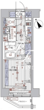 ブライズ東池袋 301 間取り図