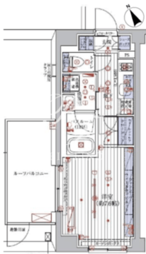 ブライズ東池袋 1201 間取り図