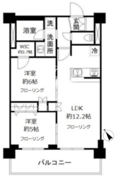 Nステージ赤羽志茂 704 間取り図