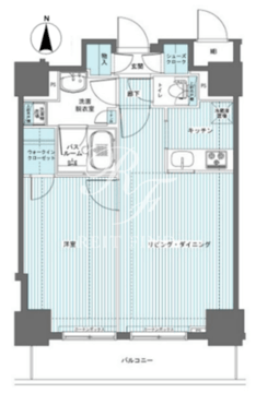 フェニックス西参道タワー 1103 間取り図