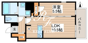 ティアラグレイス両国タワー 901 間取り図
