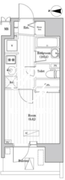 大森海岸レジデンス 602 間取り図