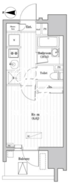 大森海岸レジデンス 904 間取り図