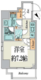 クレストコート文京湯島 502 間取り図