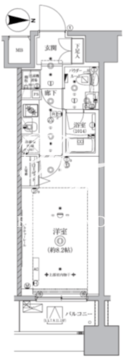 オルタナ亀戸 302 間取り図