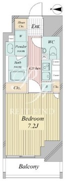 スタンズ大島 902 間取り図