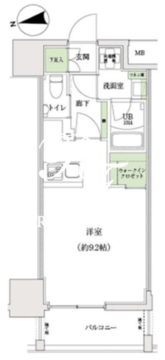 スタンズ大島 903 間取り図