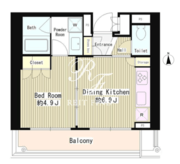 ＭＭガーデン 406 間取り図