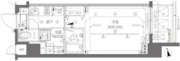 ズーム大塚 214 間取り図