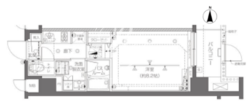 ズーム大塚 107 間取り図