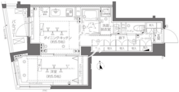 ズーム大塚 506 間取り図