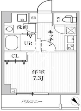 オルタナ池袋イースト 902 間取り図