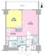 コンフォリア春日富坂 1105 間取り図