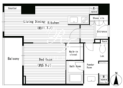 レガーロ西早稲田 806 間取り図