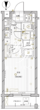 レガリス目黒西小山 310 間取り図