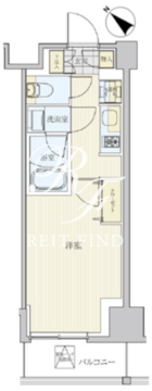 リビオメゾン南砂町 508 間取り図