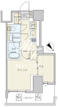 リビオメゾン南砂町 511 間取り図