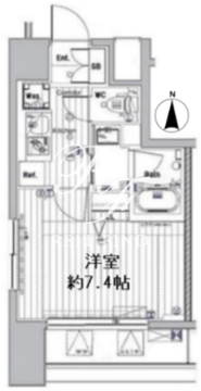 メイクスデザイン両国 S-805 間取り図