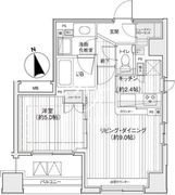 ドゥーエ銀座イースト1 903 間取り図