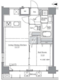 ＢｌｕＲｏｃｋ東品川 201 間取り図