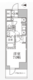 レジディア新御徒町2 611 間取り図