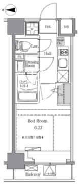 ＢｌｕＲｏｃｋ東品川 603 間取り図
