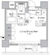 パークアクシス本郷の杜 903 間取り図