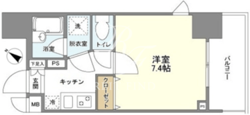 リテラス白金台ヒルズ 1004 間取り図