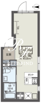 イクシオ入谷 502 間取り図