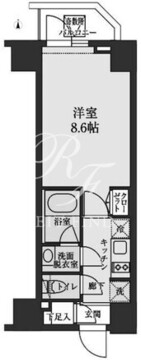 エスレジデンス清澄白河 201 間取り図