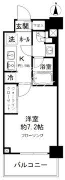 JP noie 亀戸 304 間取り図