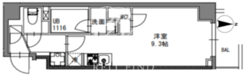 エスレジデンス東陽町フェリズ 603 間取り図