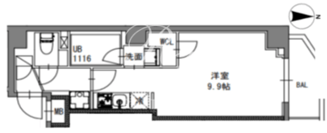 エスレジデンス東陽町フェリズ 703 間取り図