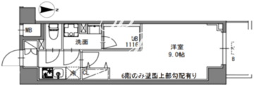 エスレジデンス東陽町フェリズ 305 間取り図