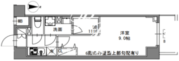 エスレジデンス東陽町フェリズ 405 間取り図