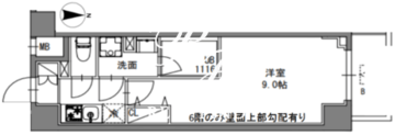 エスレジデンス東陽町フェリズ 605 間取り図
